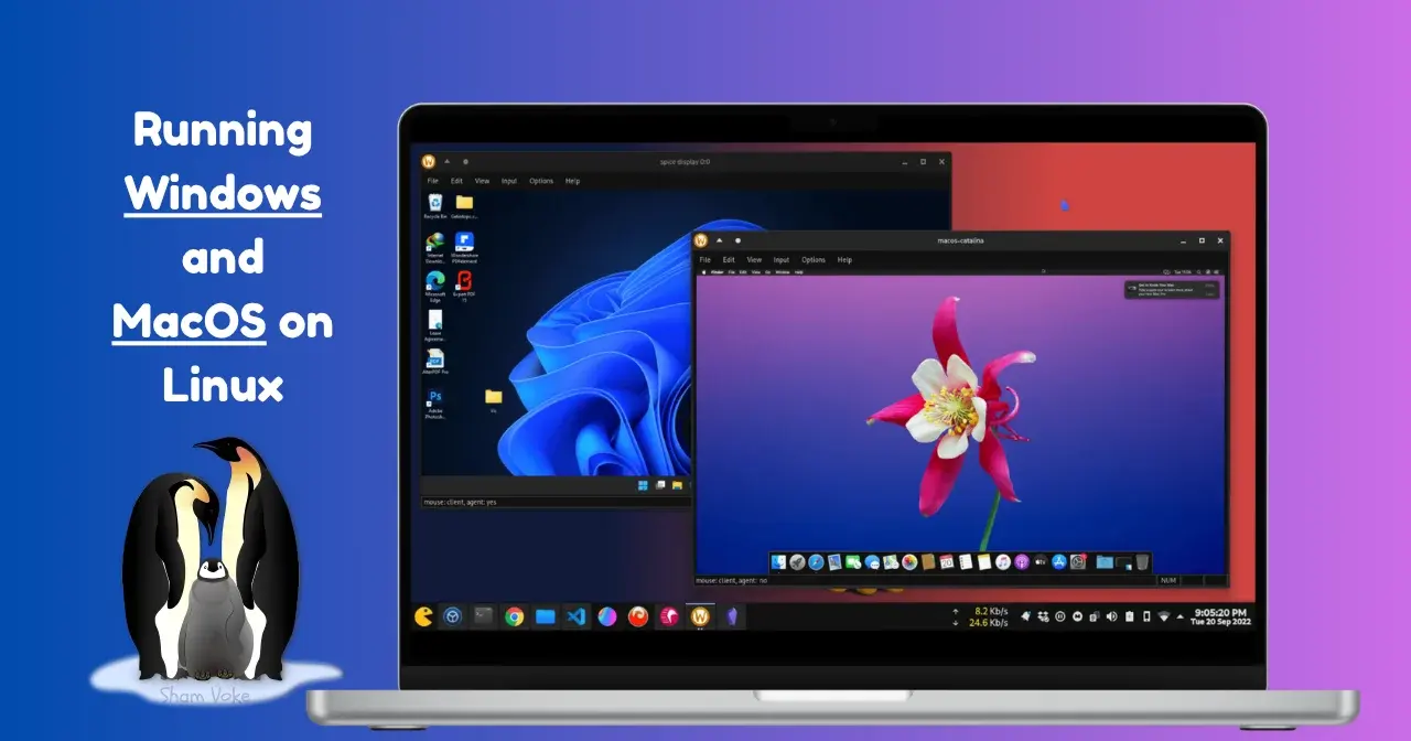 How to run Windows on Linux, really fast.